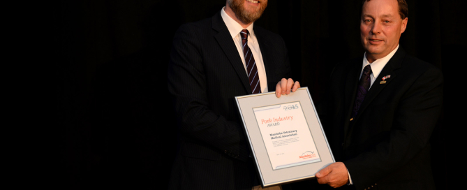 Dr. Tully MVMA Pork Industry Award